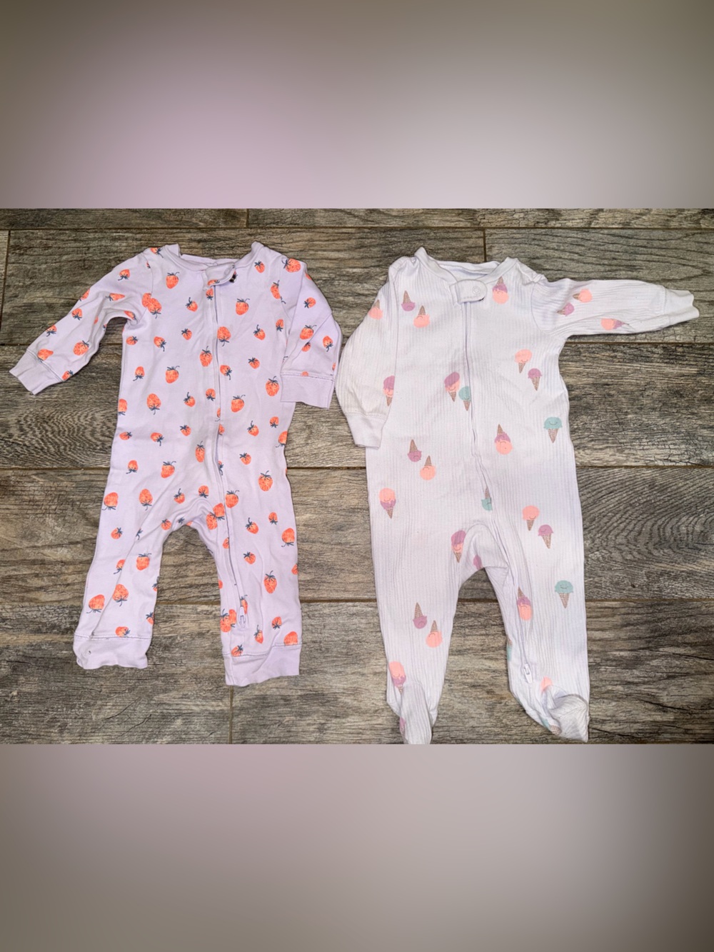 Carter's set of girls pajamas - 6M